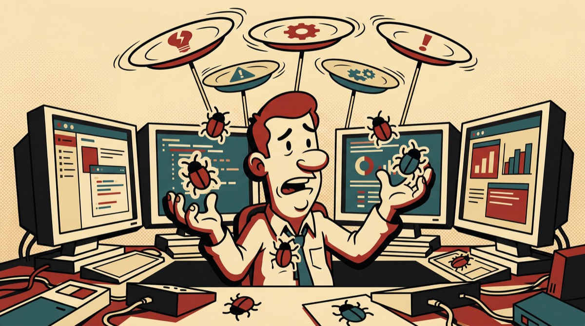 One tester, three projects