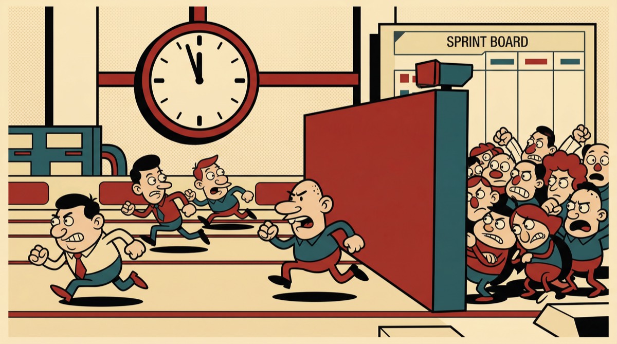 Sprint review — late-sprint bugs